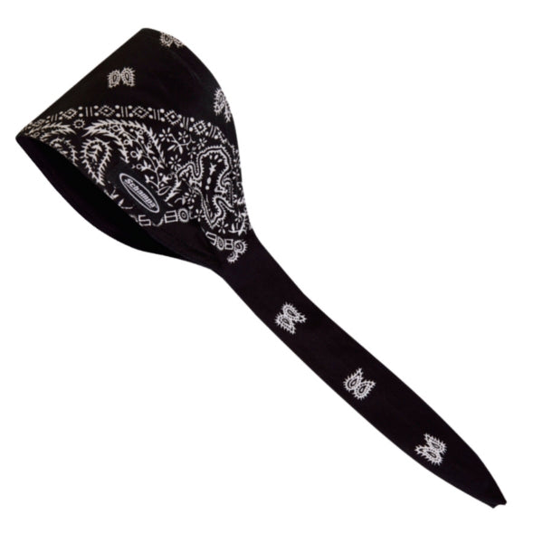 SCHAMPA BANDANNA BK W/PAISLEY WH SCHAMPA OSB1-100