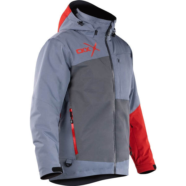 CKX JACKET ALASKA MEN GY/RD L M23-03-GY&RD L