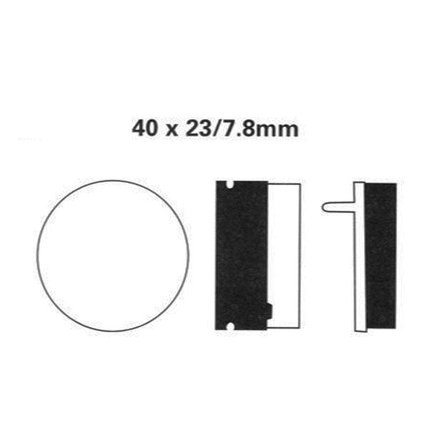 ROCK HARD FULL-METAL BRAKE PAD YAMAHA AT-05455F