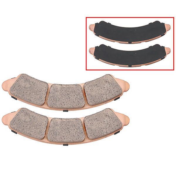 ROCK HARD FULL-METAL BRAKE PAD POLARIS AT-05671F