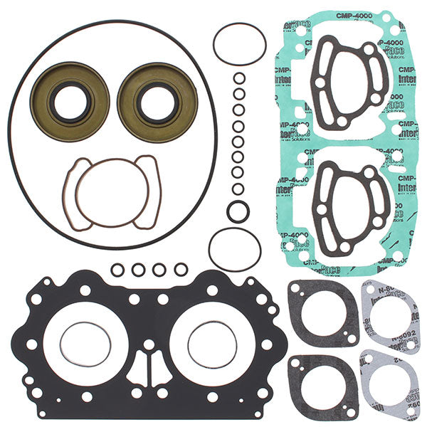 VERTEX COMPLETE GASKET SET WITH OIL SEALS 611211