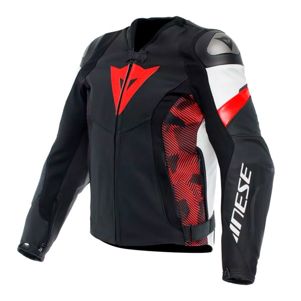 DAINESE JACKET AVRO 5 MEN BK/RD LAVA/WH 62 2015300001-A77-62