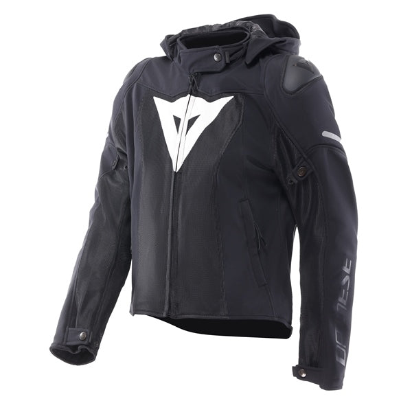 DAINESE JACKET SUPER SPRING AIR WOM BK/WH 38 2017300037-622-38