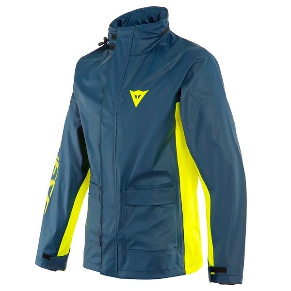 DAINESE RAIN JACKET STORM 2 BK IRIS/FLUO YE 2XS 201634297-87E-XXS