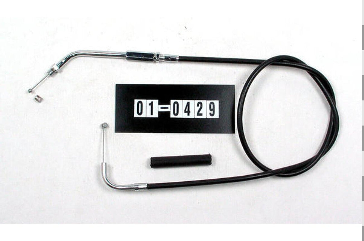 MOTION PRO THROTTLE CABLE BLACK VINYL - SPECIAL APP 01-0429