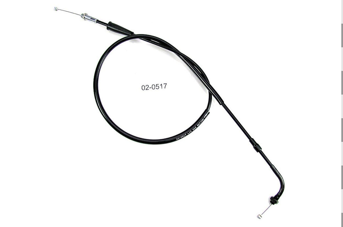 MOTION PRO THROTTLE CABLE BLACK VINYL 02-0517