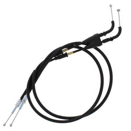 MOTION PRO THROTTLE CABLE PUSH-PULL BLACK VINYL SET 03-0385
