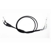 MOTION PRO THROTTLE CABLE PUSH-PULL BLACK VINYL SET 04-0272