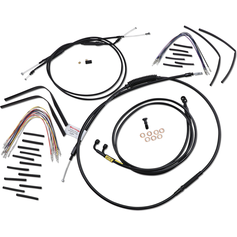 BURLY BRAND CONTROL KIT - 12" APE HANGER HANDLEBARS B30-1192