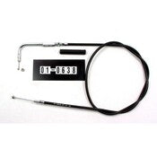 MOTION PRO THROTTLE CABLE BLACK VINYL - SPECIAL APP 01-0638
