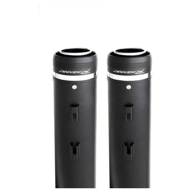 RINEHART RACING 17-23 FL MOTOPRO45 MUFFLERS BLK/BLK TRAD 500-0111T
