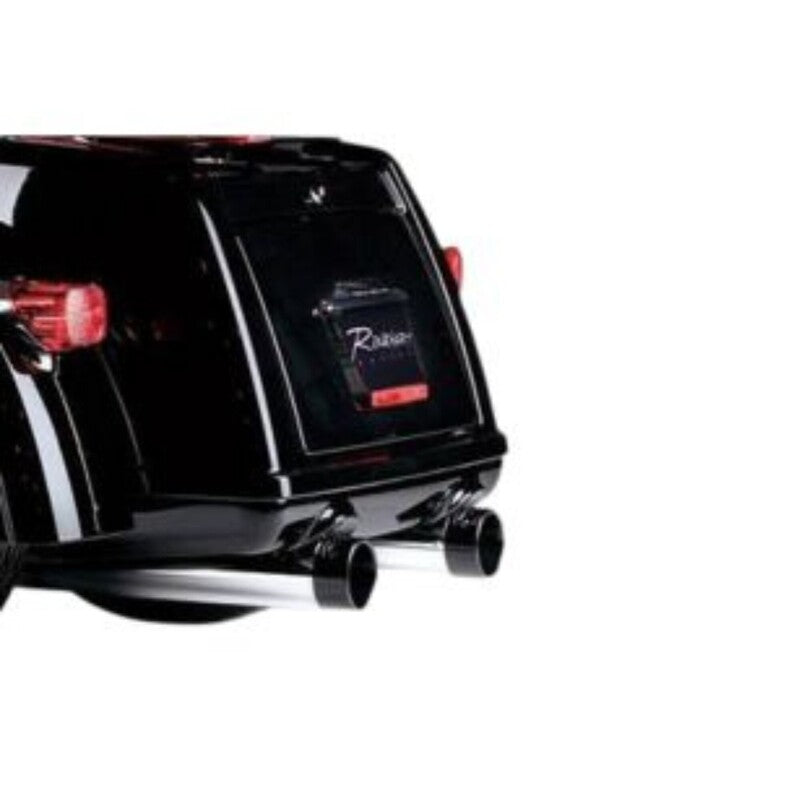 RINEHART RACING MUFFLERS 4" BLK/BLK 15-16 FREEW* 500-0105