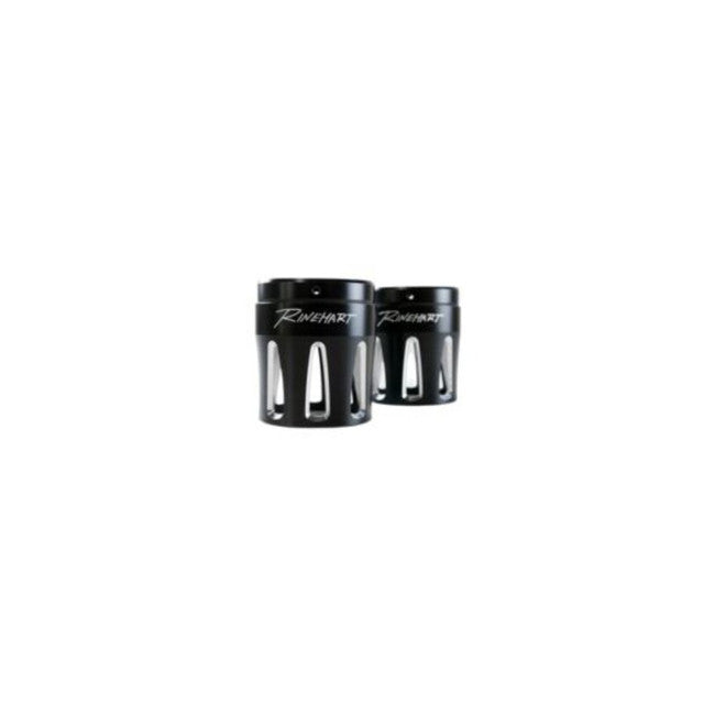 RINEHART RACING 4" MUFFLERS INDIAN BLK/CHR MERGE TIPS* 500-0503C-MERGE
