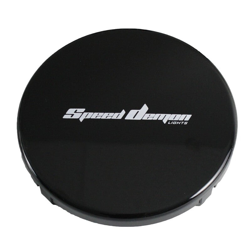 SPEED DEMON COVER FOR DOT/SAE 7" ROUND - BLACK 10-30155