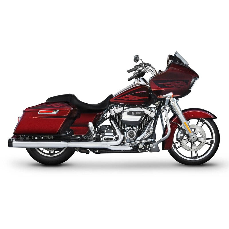 RINEHART RACING 17-23 FL DBX40 4" MUFFLERS BLK/BLK 500-0183