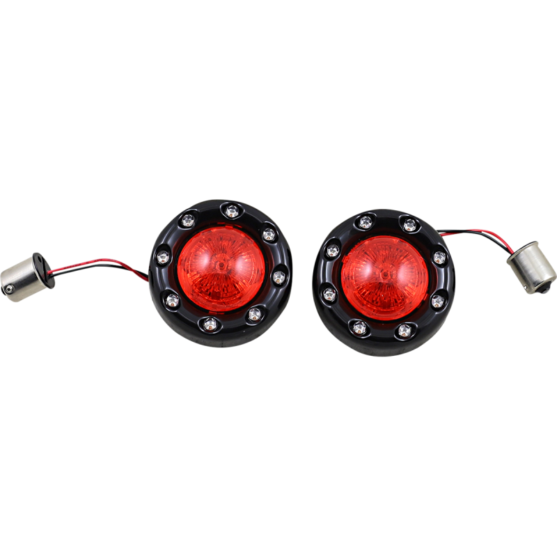 CUSTOM DYNAMICS TSIGNL R. BLTRNG BLK/RED PB-BR-RR 56-BR