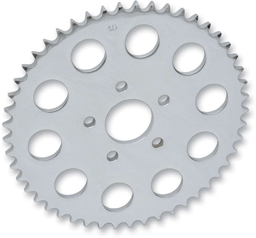 DRAG SPECIALTIES 00-19 48T CHR REAR SPROCKET (FLAT) 1210-0364