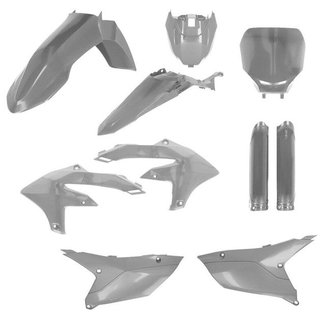 ACERBIS FRONT # PLATE- YZ250F:24-24, YZ450F/FX:23-24 GRAY 2979500011