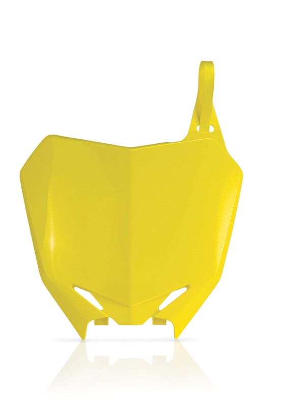 ACERBIS FRONT # PLATE- RMZ450:08-10 02 RM YELLOW 2113630231