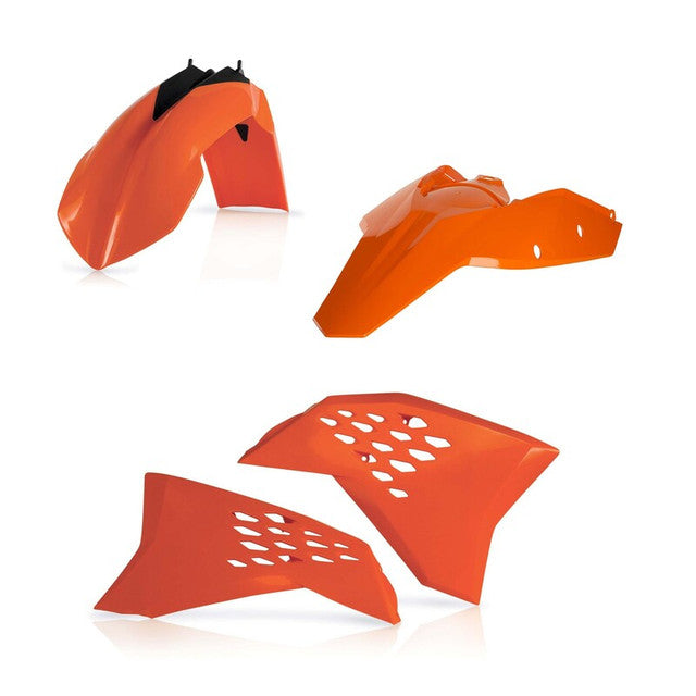 ACERBIS PLASTIC KIT- EXC450/530:08-10 KTM ORANGE 2113790237