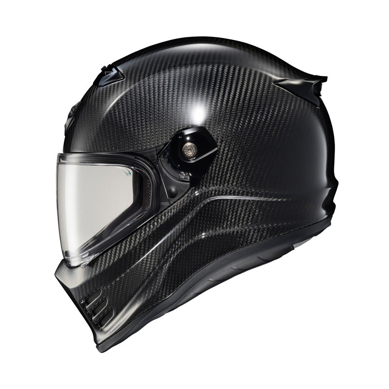 SCORPION COVERT FX CARBON GLOSS BLACK LG CFC-0035