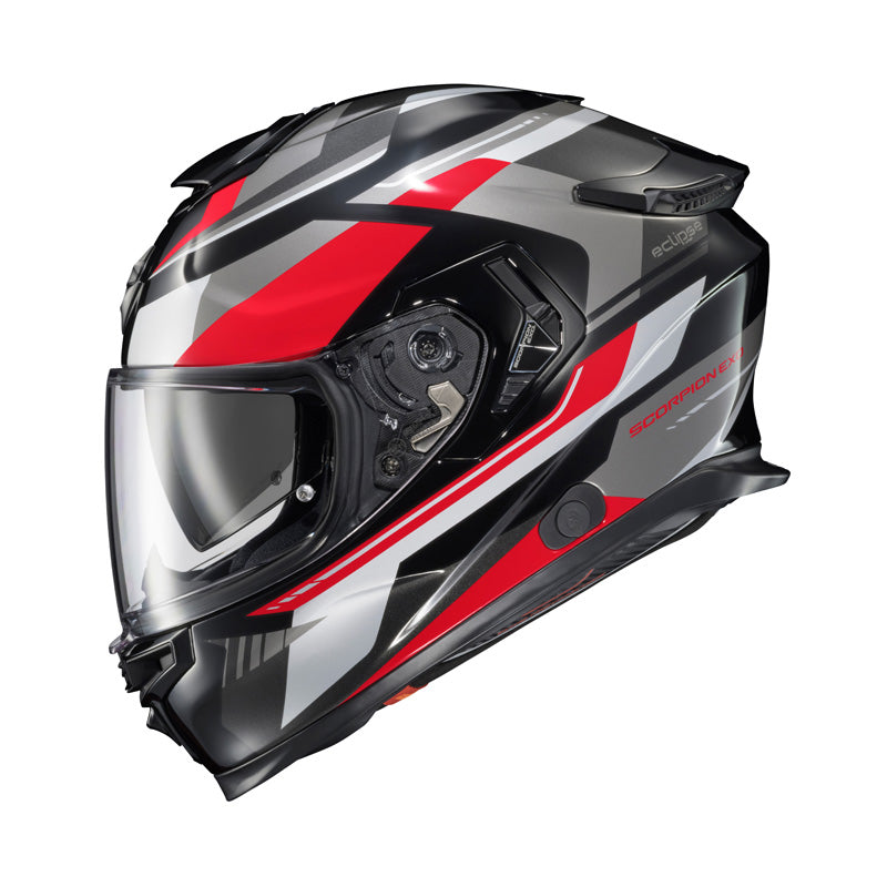 SCORPION ECLIPSE LUNAR RED/WHITE/BLACK LG ECL-1135