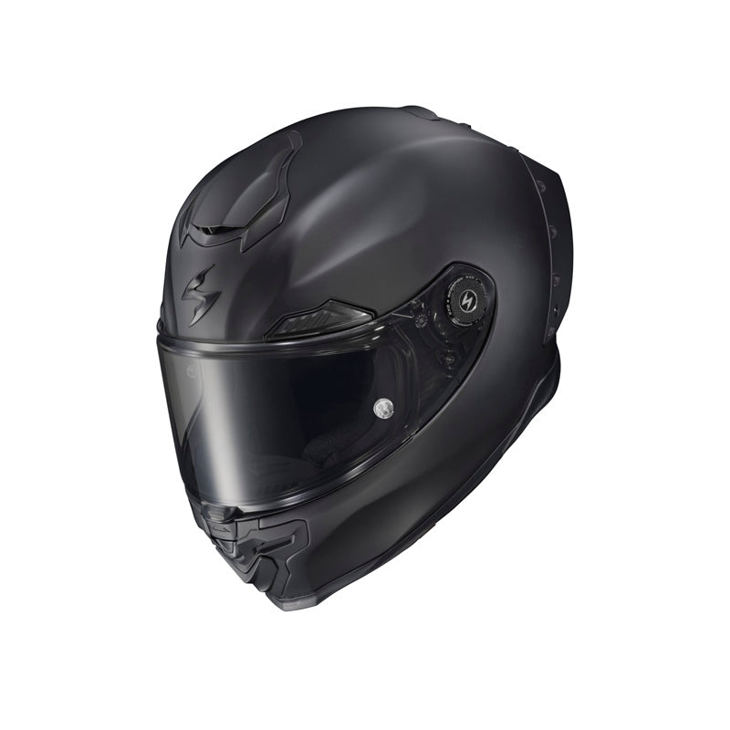 SCORPION EXO-RACE AIR SOLID HELMET - MATTE BLACK (L) A0042029LG
