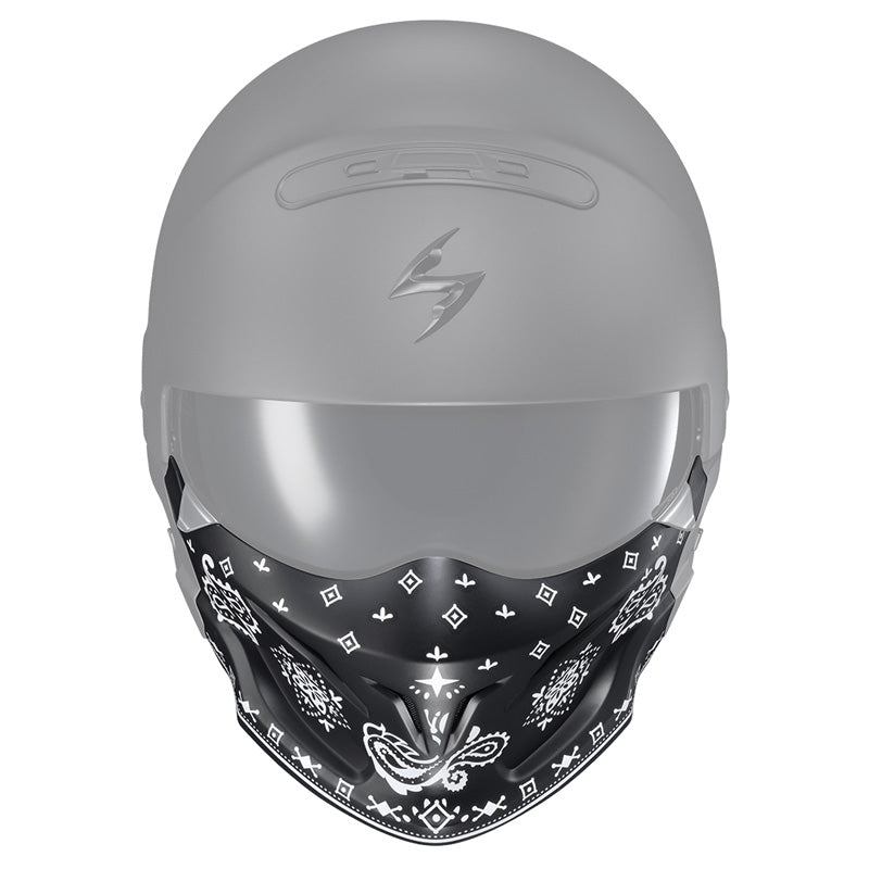 SCORPION COVERT MASK BANDANA MATTE BLACK 52-543-25