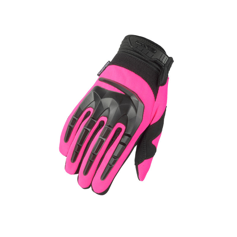 SCORPION WOMENS SKRUB II GLOVES PINK LG G64-425