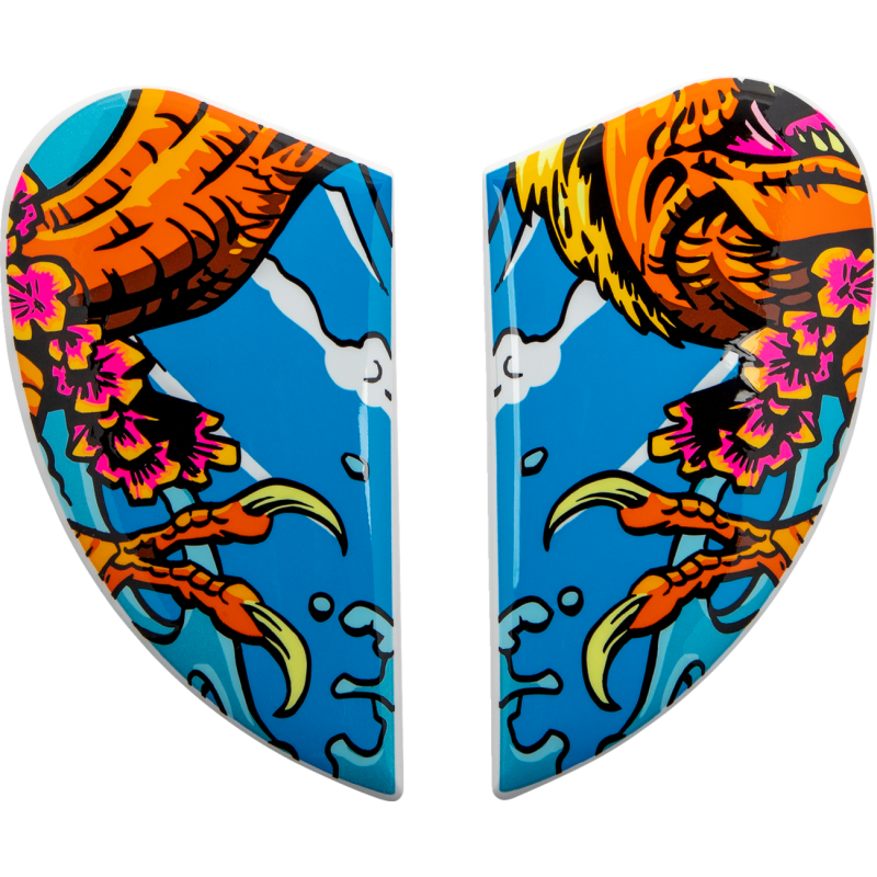 ICON AFRM SIDEPLATE DINO FURY BL 0133-1392