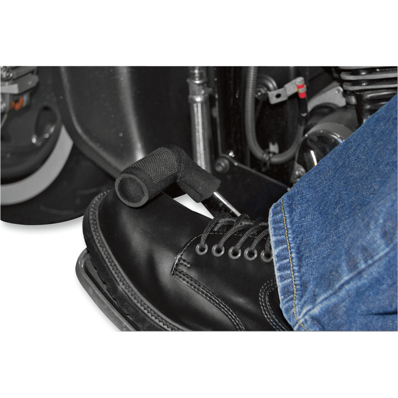 PC RACING SHIFTER SKIN BLACK H-D/METRIC CRUISER PCSSHD