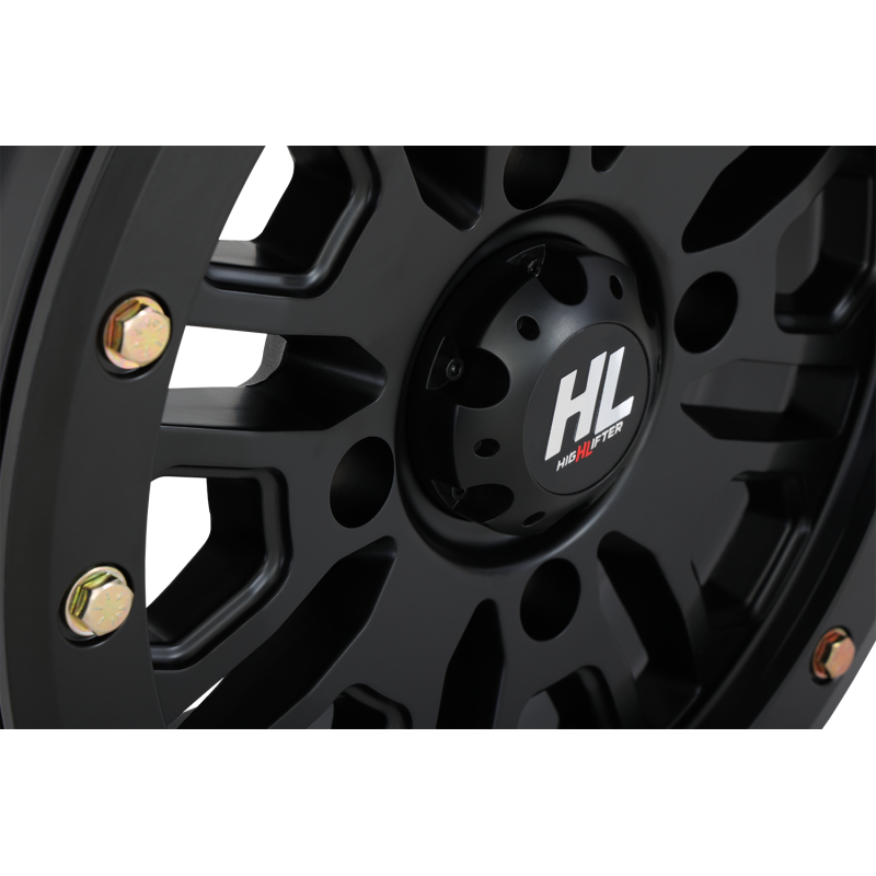 HIGHLIFTER HL23 ALLOY 15X7 4/156 5+2 (+38MM) BEADLOCK MATTE BLACK W1 15HL23-1456