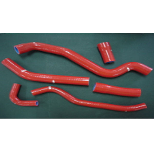 PSYCHIC PERFORMANCE SILICON COOLANT HOSE KIT RED HONDA MX-10000RD