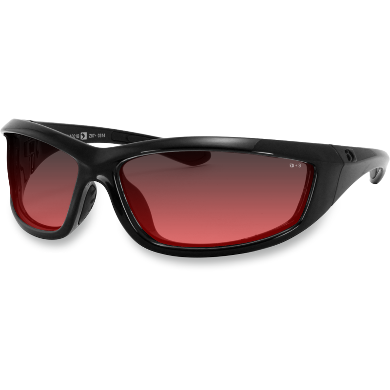 BOBSTER CHARGER BLK FRAME ANTIFOG ROSE LENSES ECHA001R
