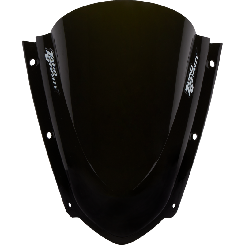 ZERO GRAVITY DOUBLE BUBBLE WINDSCREEN - DARK SMOKE - ZX-10R/RR/ABS 22-23 16-265-19