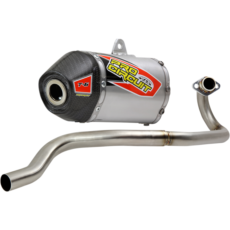 PRO CIRCUIT 10-25 KLX110 T-6 FS SS W/CF END CAP 0122011F