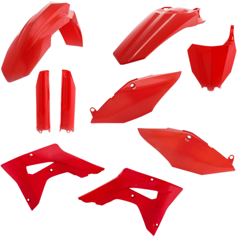 ACERBIS PLASTIC KIT- FULL CRF450RX:17-17 00 CR RED 2645470227