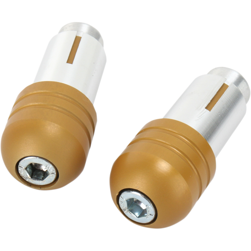 RENTHAL RENTHAL STREET HANDLEBAR ENDS (2) GOLD E189