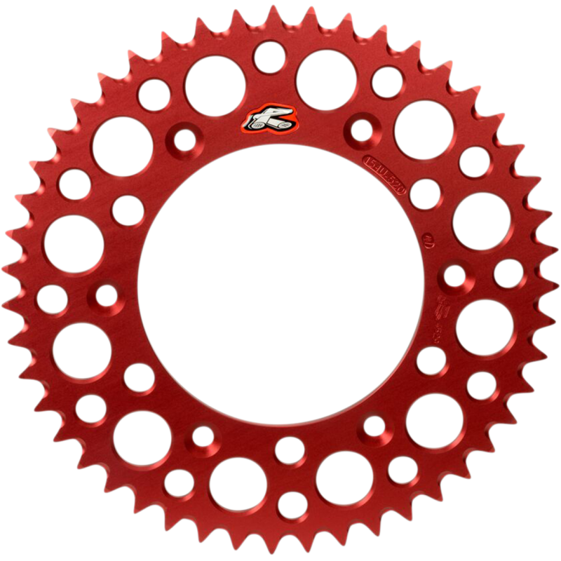 RENTHAL RENTHAL TWINRING SPROCKET 1540-520-51GP RED 1540-520-51GPRD