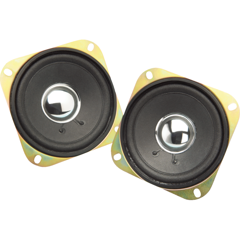 SHOW CHROME 4" REPLACEMENT SPEAKERS PR 2-169C