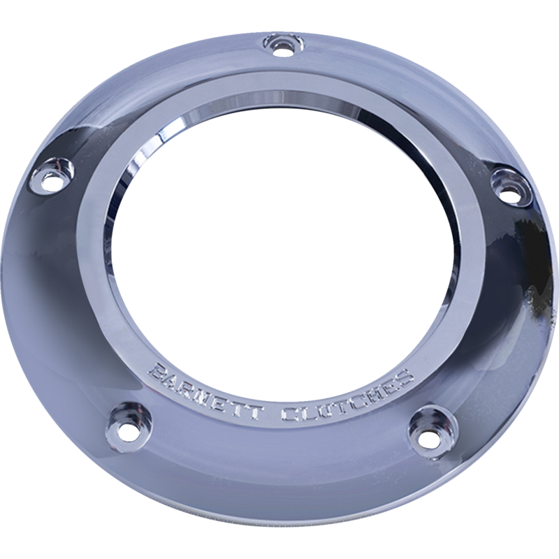 BARNETT M8 DERBY COVER CLEAR CHROME 343-30-43018