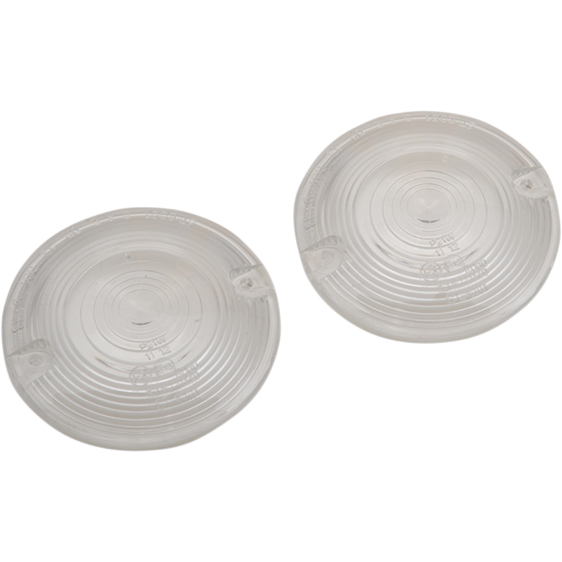 DRAG SPECIALTIES 80-19 FLHT T/S LENSES CLR PR 2020-0638