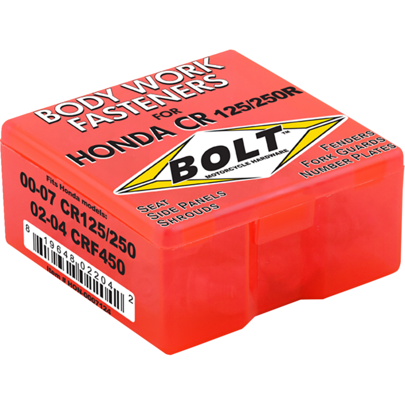 BOLT Honda Full Plastics Fastener (Kt) HON-0007124