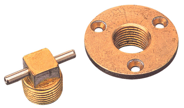SEADOG BRONZE GARBOARD PLUG W/STAINLESS T-HANDL 520042-1