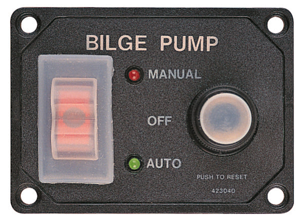SEADOG SPLASH GARDE BILGE PUMP SWITCH PANEL 423046-1