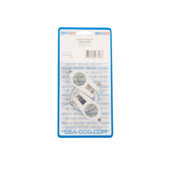 SEADOG JAW SLIDE NYLON WHITE 7/8" PAIR 273161-1