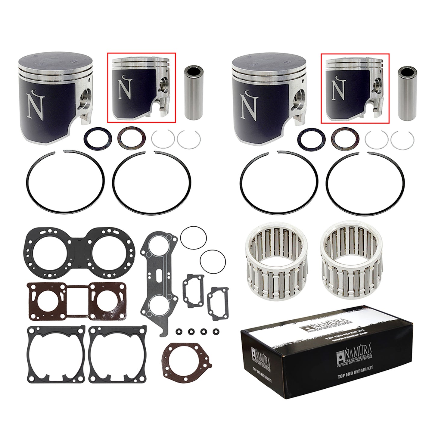NAMURA TOP END REPAIR KIT STANDARD YAMAHA NW-40003K