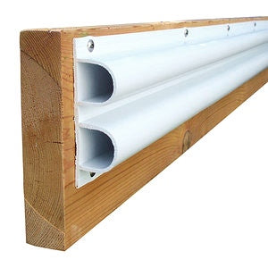 DOCKEDGE DOUBLE D PROFILE, (5X8FT,40FT/CRT), WH DE1002F