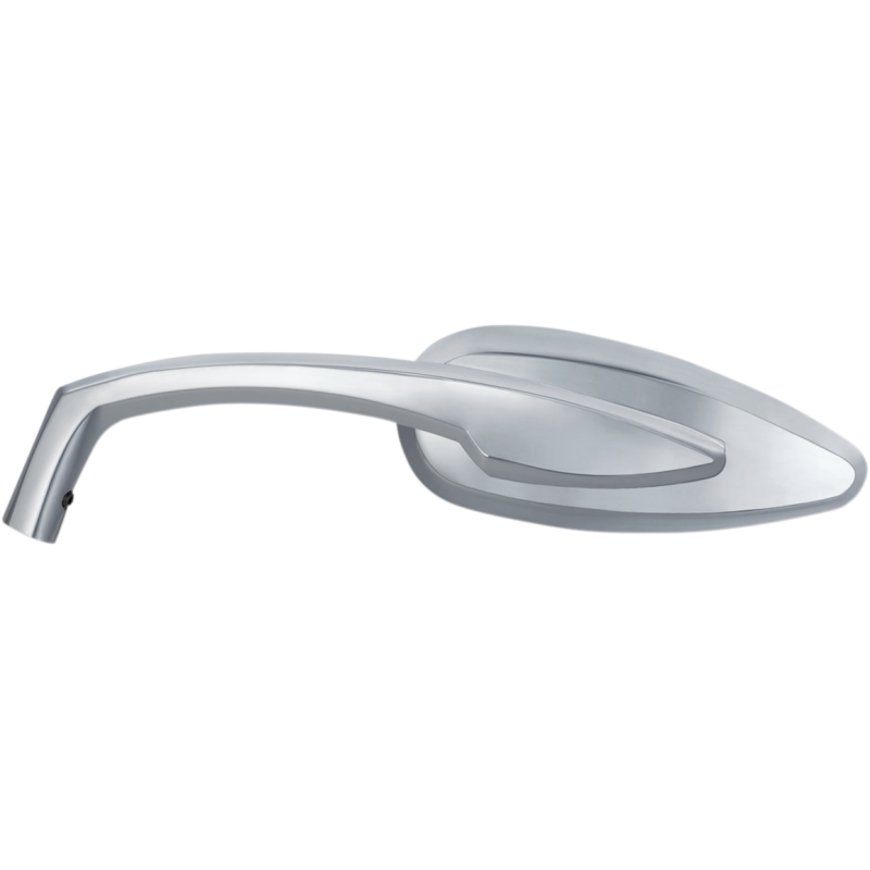 KURYAKYN TEARDROP MIRRORS, CHROME PN 1707 KUR1707