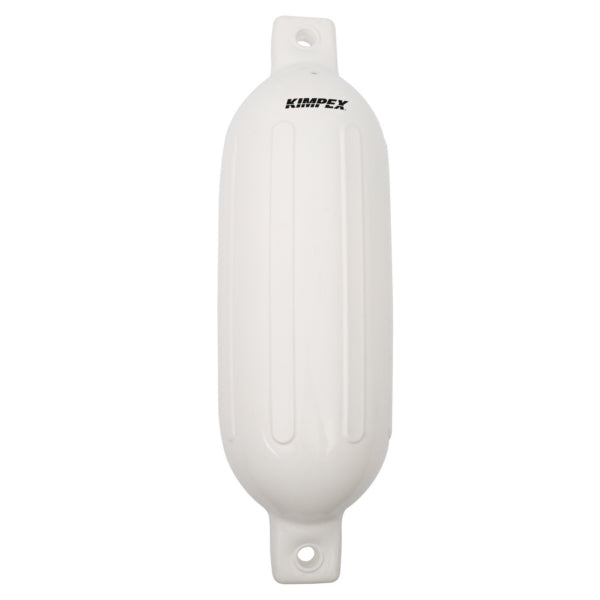 KIMPEX RIBBED FENDER INFLATABLE 6,5"X23" WH/G4 52183